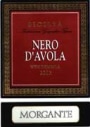 Morgante Nero d'Avola 2002 Front Label