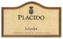Placido Merlot 2002 Front Label