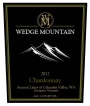Wedge Mountain Winery Evergreen Vineyard Chardonnay 2012 Front Label