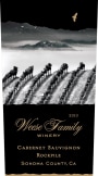 Weese Family Winery Cabernet Sauvignon 2010 Front Label