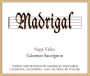 Madrigal Vineyards Cabernet Sauvignon 2008 Front Label