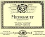Louis Jadot Meursault 2001 Front Label