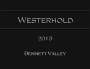 Westerhold Family Vineyards Pinot Noir 2013 Front Label