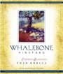 Whalebone Vineyard Cabernet Sauvignon 2010 Front Label