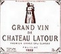 Chateau Latour  1989 Front Label