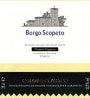 Borgo Scopeto Chianti Classico 2000 Front Label
