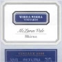 Wirra Wirra McLaren Vale Shiraz 2000 Front Label