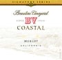 Beaulieu Vineyard BV Coastal Estates Merlot 2001 Front Label