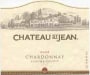 Chateau St. Jean Chardonnay 2002 Front Label