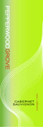Pepperwood Grove Cabernet Sauvignon 2001 Front Label