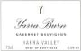 Yarra Burn Cabernet Sauvignon 2001 Front Label