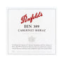 Penfolds Bin 389 Cabernet-Shiraz 2001 Front Label
