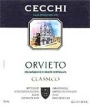 Cecchi Orvieto 2002 Front Label
