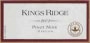 Rex Hill Kings Ridge Pinot Noir 2002 Front Label