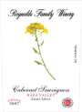 Reynolds Family Winery Estate Cabernet Sauvignon 2007  Front Label