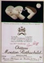 Chateau Mouton Rothschild (375ML half-bottle) 1986 Front Label