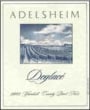 Adelsheim Deglace Pinot Noir (half-bottle) 2002 Front Label