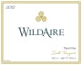WildAire Zenith Vineyard Pinot Noir 2012 Front Label