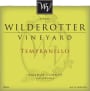 Wilderotter Vineyard and Winery Tempranillo 2010 Front Label