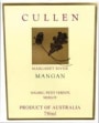Cullen Mangan 2002 Front Label