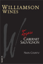Williamson Wines Inspire Cabernet Sauvignon 2012 Front Label