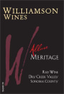 Williamson Wines Allure Meritage 2011 Front Label