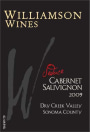 Williamson Wines Seduce Cabernet Sauvignon 2009 Front Label