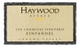Haywood Los Chamizal Zinfandel 2000 Front Label
