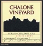 Chalone Syrah 2001 Front Label