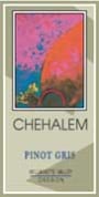 Chehalem Pinot Gris 2002 Front Label