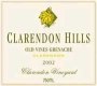 Clarendon Hills Blewitt Springs Grenache 2002 Front Label