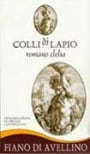 Colli di Lapio Fiano Di Avellino 2002 Front Label