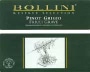 Bollini Reserve Pinot Grigio 2002 Front Label