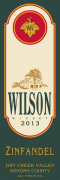 Wilson Creek Winery & Vineyards Zinfandel 2013 Front Label