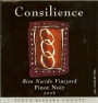 Consilience Bien Nacido Vineyard Pinot Noir 2006 Front Label