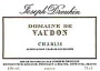 Domaine Drouhin Vaudon Chablis 2002 Front Label