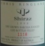 Chris Ringland Shiraz 1998 Front Label