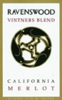 Ravenswood Vintners Blend Merlot 2002 Front Label