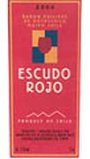 Escudo Rojo Maipo 2001 Front Label