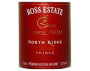 Ross Estate North Ridge Shiraz 2001 Front Label