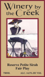 Winery by the Creek Reserve Petite Sirah 2011 Front Label