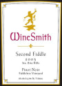 WineSmith Second Fiddle Pinot Noir 2005 Front Label