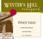 Winter's Hill Vineyard Estate Pinot Gris 2013 Front Label