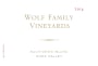 Wolf Family Vineyards Sauvignon Blanc 2014 Front Label