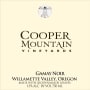 Cooper Mountain Gamay Noir 2014 Front Label