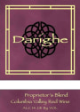 Woodhouse Family Cellars Estates Darighe Proprietors Blend 2012 Front Label