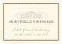 Monticello Estate Grown Chardonnay 2014 Front Label
