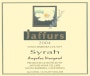 Jaffurs Ampelos Vineyard Syrah 2004 Front Label