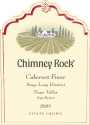 Chimney Rock Cabernet Franc 2009 Front Label