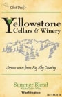 Yellowstone Cellars & Winery Summer Blend 2014 Front Label